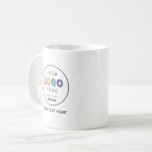 Entwerfen Sie Ihr eigenes Markenlogo-Design Kaffeetasse (Vorderseite Links)