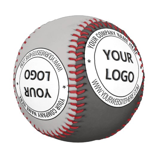 Entwerfen Sie Ihr eigenes Markenlogo und Text Base Baseball (Schrägansicht)