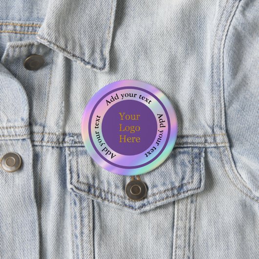 Entwerfen Sie Ihr eigenes modernes Logo-Geschäft  Button (Beispiel)