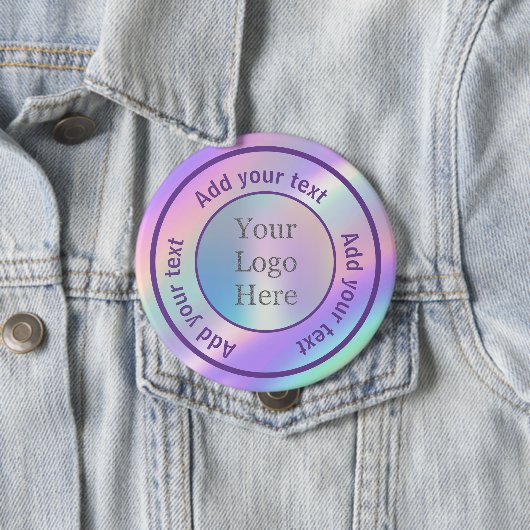 Entwerfen Sie Ihr eigenes modernes Logo-Geschäft Button (Beispiel)