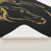 Entwerfen Sie Ihr eigenes modernes Pferd Reitpolos Sherpadecke (3/4)