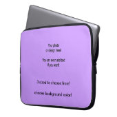 Entwerfen Sie Ihr eigenes Notebook Laptopschutzhülle (Vorderseite Links)