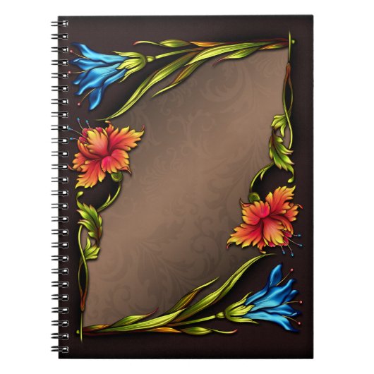 Entwerfen Sie Ihr eigenes :-) Notebook Notizblock (Vorderseite)