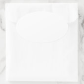 Entwerfen Sie Ihr eigenes Oval Ovaler Aufkleber (Tasche)