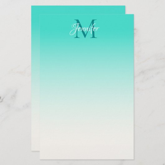 Entwerfen Sie Ihr eigenes Personalisiertes Monogra (Vorne/Hinten)