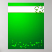 Entwerfen Sie Ihr eigenes Poster - St. Patricks Da (Vorne)