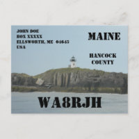 Entwerfen Sie Ihr eigenes QSL HAM Radio Operator L