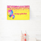 Entwerfen Sie Ihr eigenes Regenbogen-Glitter Banner (InSitu)