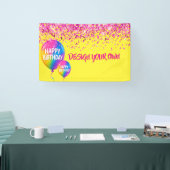 Entwerfen Sie Ihr eigenes Regenbogen-Glitter Banner (Messe)