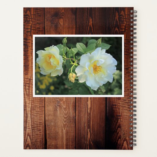 Entwerfen Sie Ihr eigenes rustikales GartenFoto Planer (Rückseite)