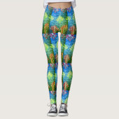 Entwerfen Sie Ihr eigenes schönes, liebevolles, af Leggings (Vorderseite)