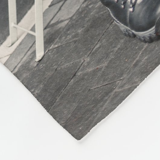 Entwerfen Sie Ihr eigenes Single-Foto Fleecedecke (Ecke)