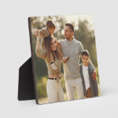 Entwerfen Sie Ihr eigenes Single-Foto Fotoplatte (Vorderseite)