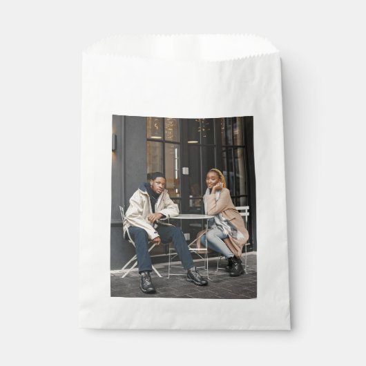 Entwerfen Sie Ihr eigenes Single-Foto Geschenktütchen (Vorderseite)