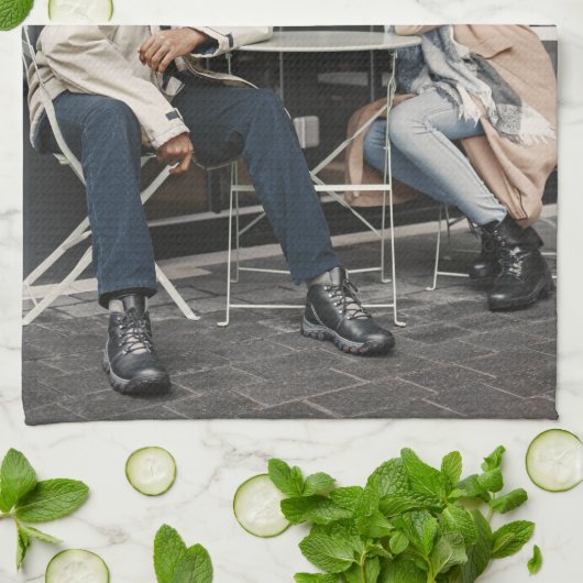 Entwerfen Sie Ihr eigenes Single-Foto Geschirrtuch (Gefaltet)