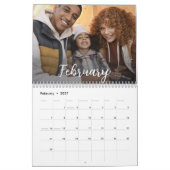 Entwerfen Sie Ihr eigenes Single-Foto Kalender (Feb 2027)