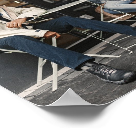 Entwerfen Sie Ihr eigenes Single-Foto Poster (Ecke)