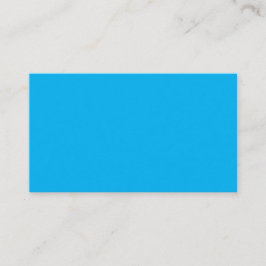 Entwerfen Sie Ihr eigenes solides Himmelblau Visitenkarte