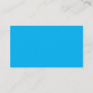 Entwerfen Sie Ihr eigenes solides Himmelblau Visitenkarte