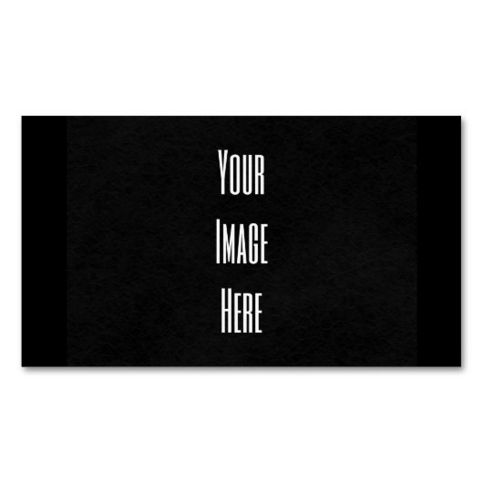 Entwerfen Sie Ihr eigenes Visitenkarten-Magnet Magnetische Visitenkarte (Vorderseite)
