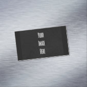 Entwerfen Sie Ihr eigenes Visitenkarten-Magnet Magnetische Visitenkarte (Beispiel)