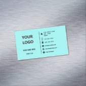 Entwerfen Sie Ihr eigenes Visitenkarten-Magnet mit Magnetische Visitenkarte (Beispiel)