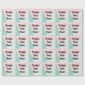 Entwerfen Sie Ihr personalisiertes Geschenkpapier (Flach)