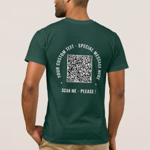 Entwerfen Sie Ihr QR-Code-T-Shirt mit personalisie T-Shirt
