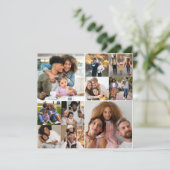 Entwerfen Sie Ihre eigene 10 FotoCollage (Stehend Vorderseite)