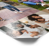 Entwerfen Sie Ihre eigene 10 FotoCollage Fotodruck (Ecke)