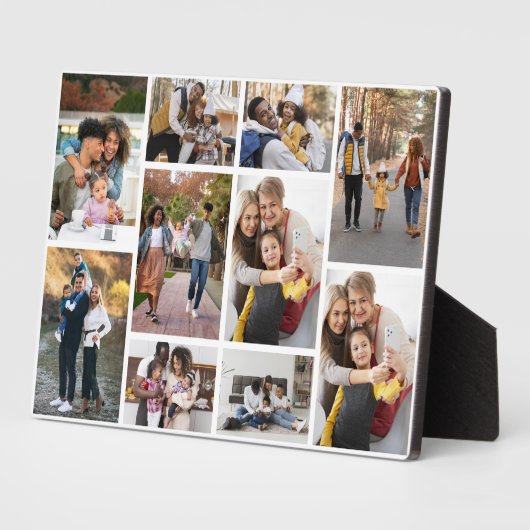 Entwerfen Sie Ihre eigene 10 FotoCollage Fotoplatte (Seite)