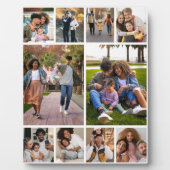 Entwerfen Sie Ihre eigene 10 FotoCollage Fotoplatte (Vorderseite)