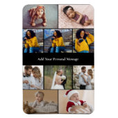 Entwerfen Sie Ihre eigene 10 FotoCollage Magnet (Vertikal)
