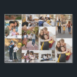 Entwerfen Sie Ihre eigene 10 FotoCollage Magnetkarte<br><div class="desc">Passen Sie Ihre persönliche Fotografie an. Sie können dieses maßgeschneiderte Produkt für besondere Anlässe wie Hochzeiten,  Geburtstage,  Weihnachten,  Feiertage,  Memorials,  Abschluss,  Geburtstage und vieles mehr machen. Es kann auch als Geschenk an Ihre beste Freundin,  nahe Freundin,  Familie und Verwandte gegeben werden.</div>