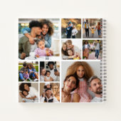 Entwerfen Sie Ihre eigene 10 FotoCollage Notizblock (Rückseite)