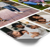 Entwerfen Sie Ihre eigene 10 FotoCollage Poster (Ecke)