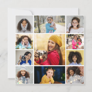 Entwerfen Sie Ihre eigene 11 FotoCollage Ankündigung