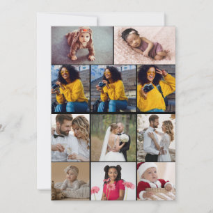 Entwerfen Sie Ihre eigene 11 FotoCollage Ankündigung