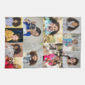 Entwerfen Sie Ihre eigene 11 FotoCollage Geschirrtuch (Horizontal)