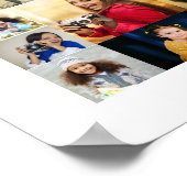 Entwerfen Sie Ihre eigene 11 FotoCollage Poster (Ecke)