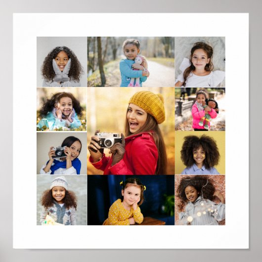Entwerfen Sie Ihre eigene 11 FotoCollage Poster (Vorne)
