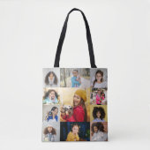 Entwerfen Sie Ihre eigene 11 FotoCollage Tasche (Vorderseite)