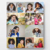 Entwerfen Sie Ihre eigene 12 FotoCollage Fotoplatte (Vorderseite)