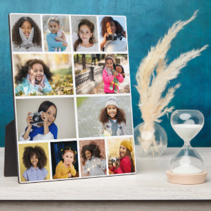 Entwerfen Sie Ihre eigene 12 FotoCollage Fotoplatte