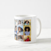 Entwerfen Sie Ihre eigene 12 FotoCollage Kaffeetasse (VorderseiteRechts)