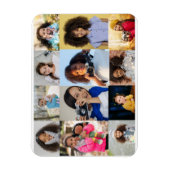 Entwerfen Sie Ihre eigene 12 FotoCollage Magnet (Vertikal)