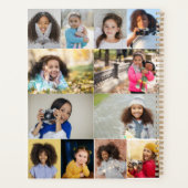 Entwerfen Sie Ihre eigene 12 FotoCollage Planer (Rückseite)
