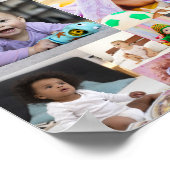 Entwerfen Sie Ihre eigene 13 FotoCollage Poster (Ecke)