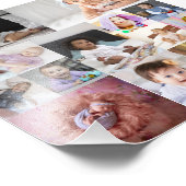 Entwerfen Sie Ihre eigene 14 FotoCollage Fotodruck (Ecke)