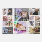 Entwerfen Sie Ihre eigene 14 FotoCollage Geschirrtuch (Horizontal)